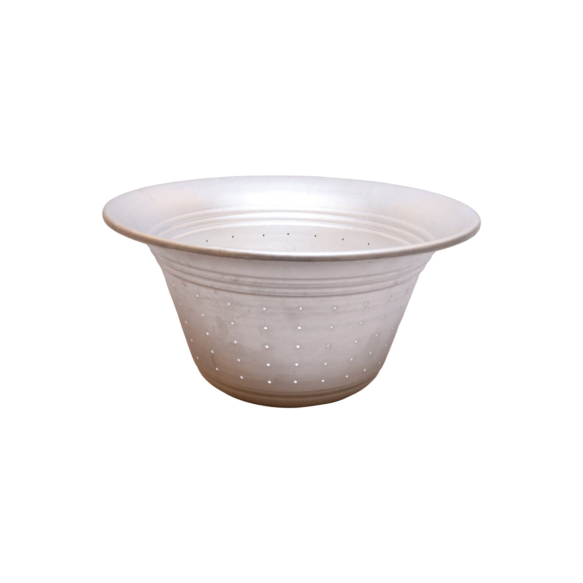 Aluminium Colander with Drainage Holes, image 1