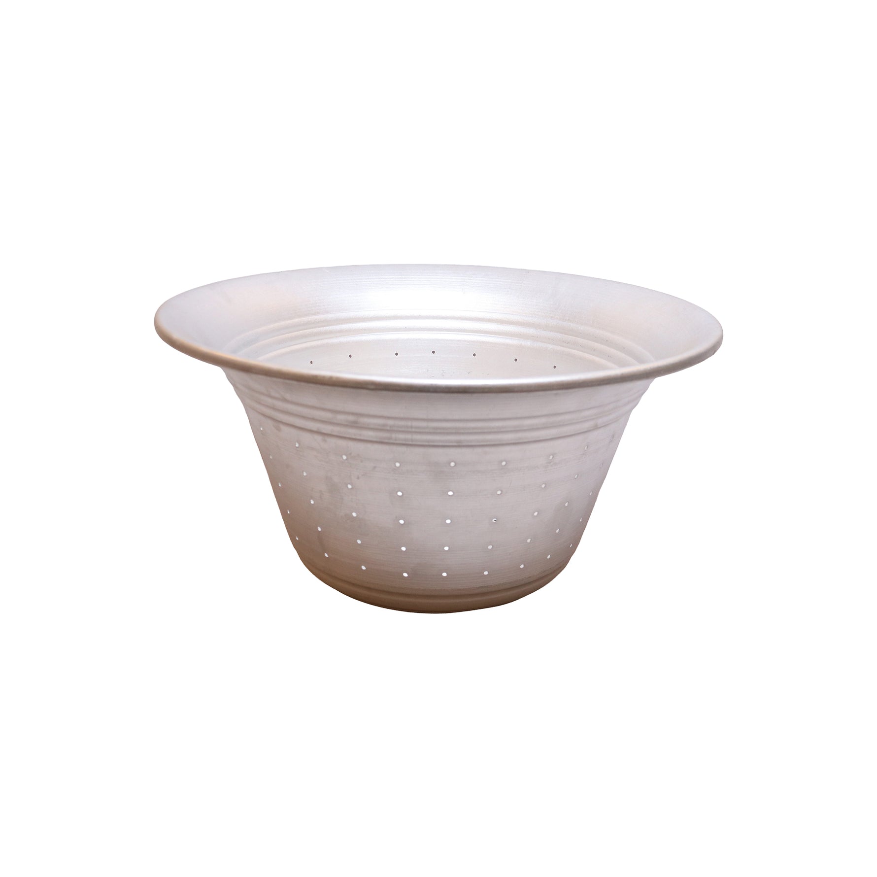 Aluminium Colander with Drainage Holes, image 1