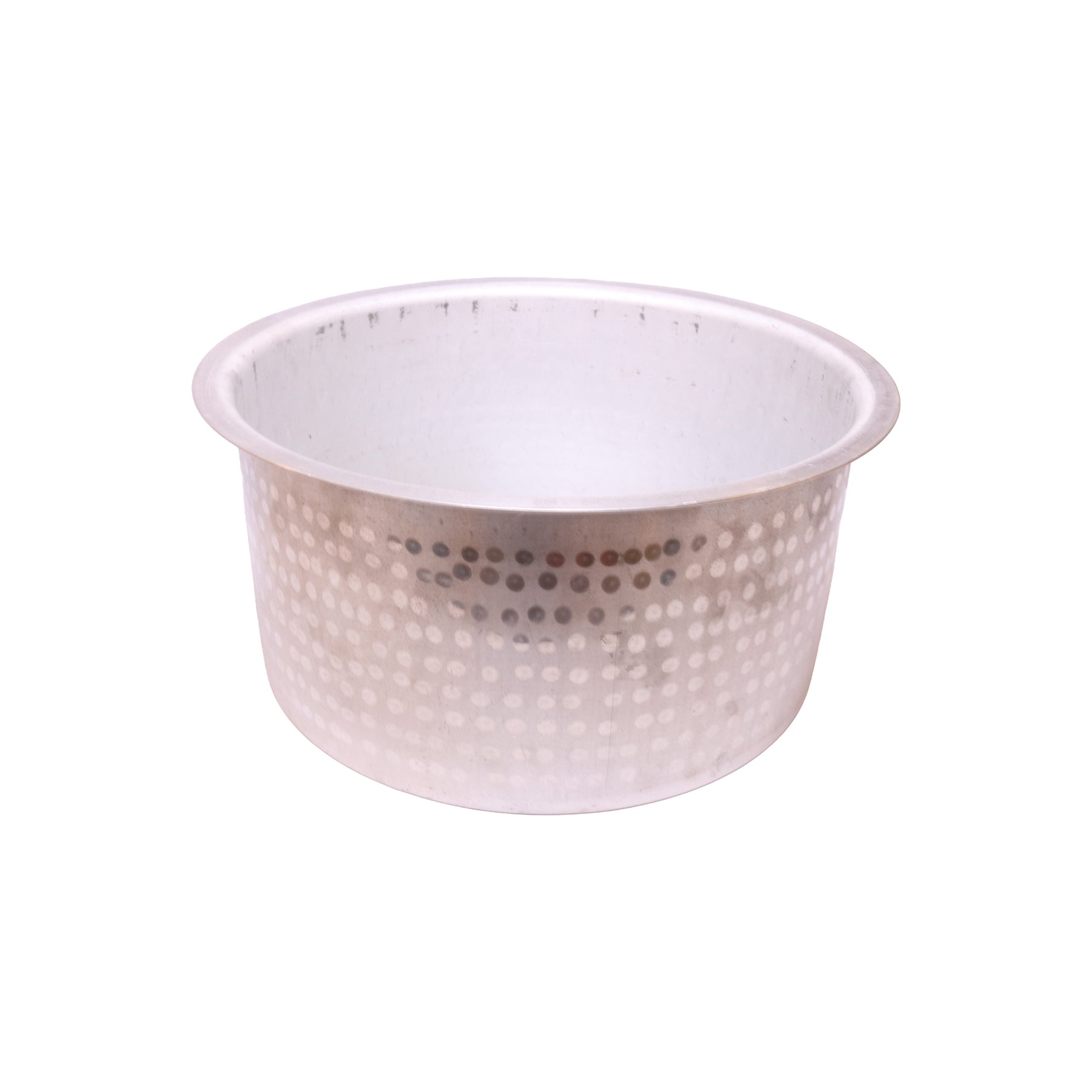 Aluminium Cooking Pot with Dimpled Finish, image 1