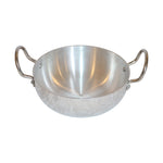 Aluminium Kadai with Satin-Brushed Interior, image 3