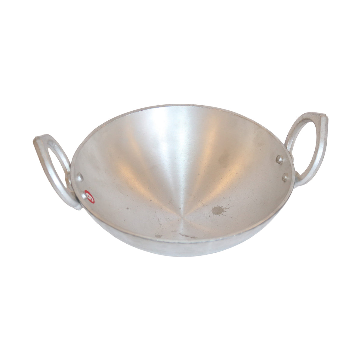 Aluminium Kadhai with Riveted Handles, image 2