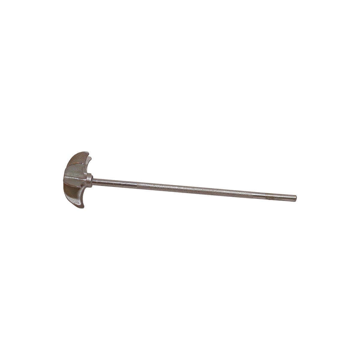 Aluminium Stirring Rod with Flanged Semi-Circular Head, image 1