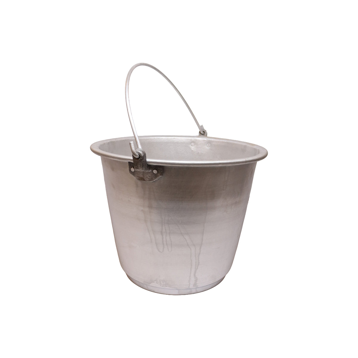 Aluminum Bucket with Wire Handle, image 2