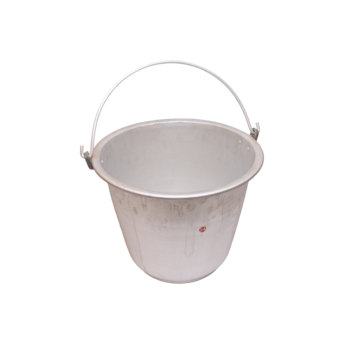 Aluminum Bucket with Wire Handle, image 3