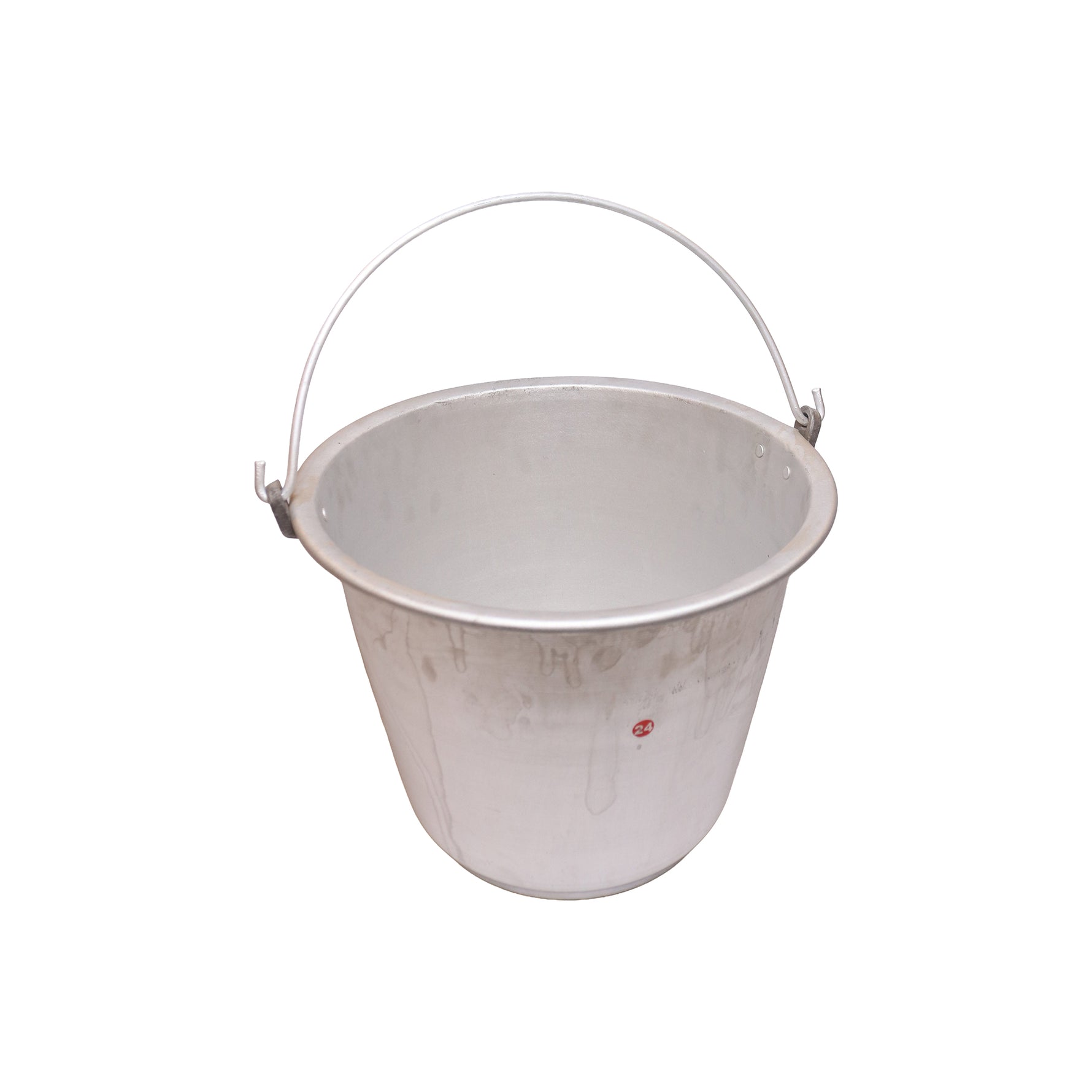 Aluminum Bucket with Wire Handle, image 3