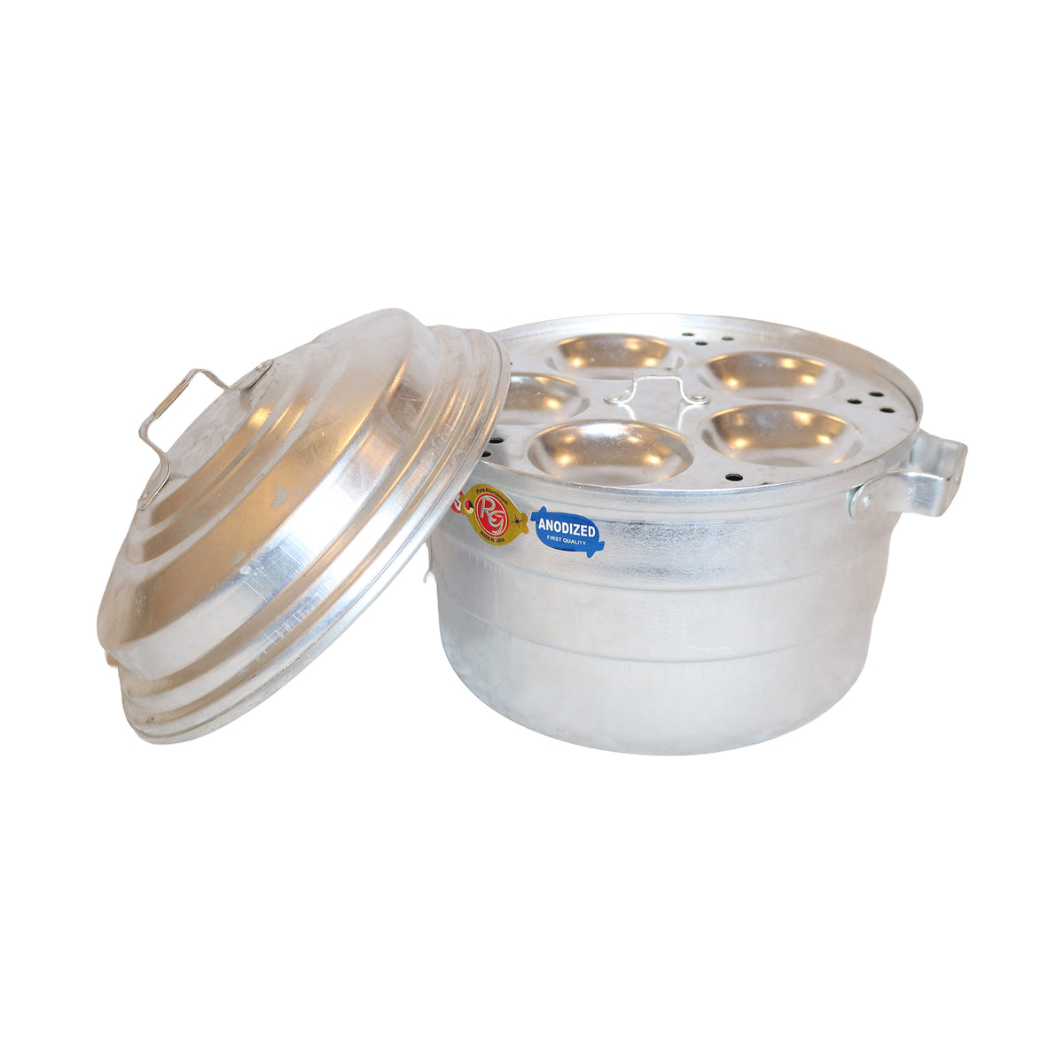 Aluminum Idli Cooker, image 1