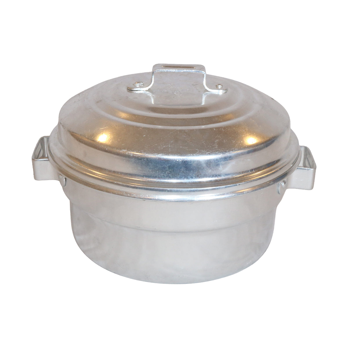 Aluminum Idly Steamer Pot with Domed Stepped Lid, image 1