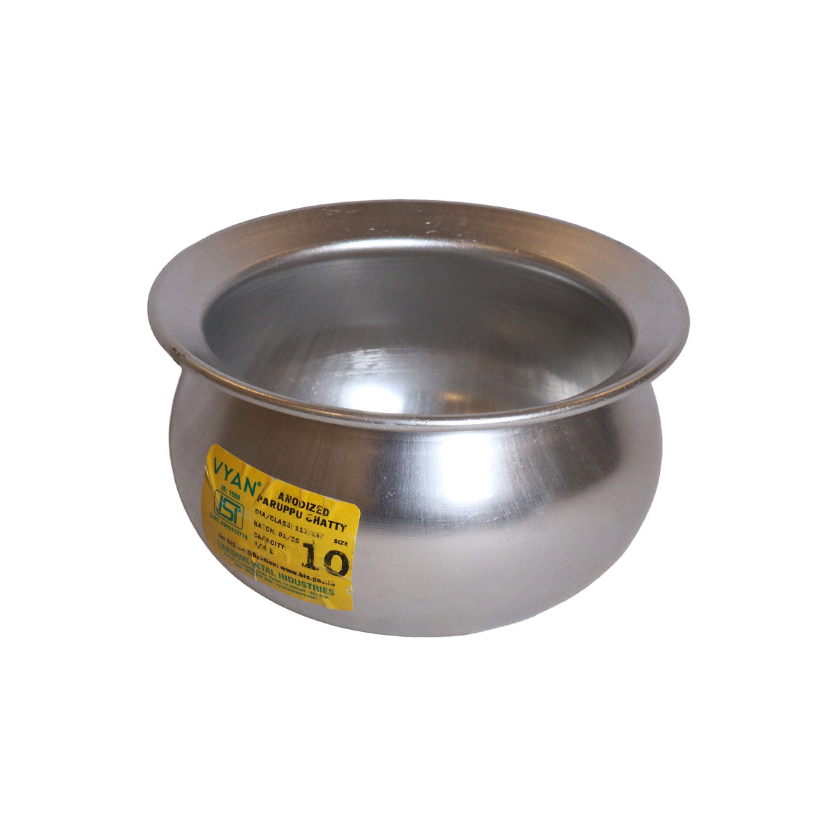 Aluminum Paruppu Chetty Cooking Pot, image 1