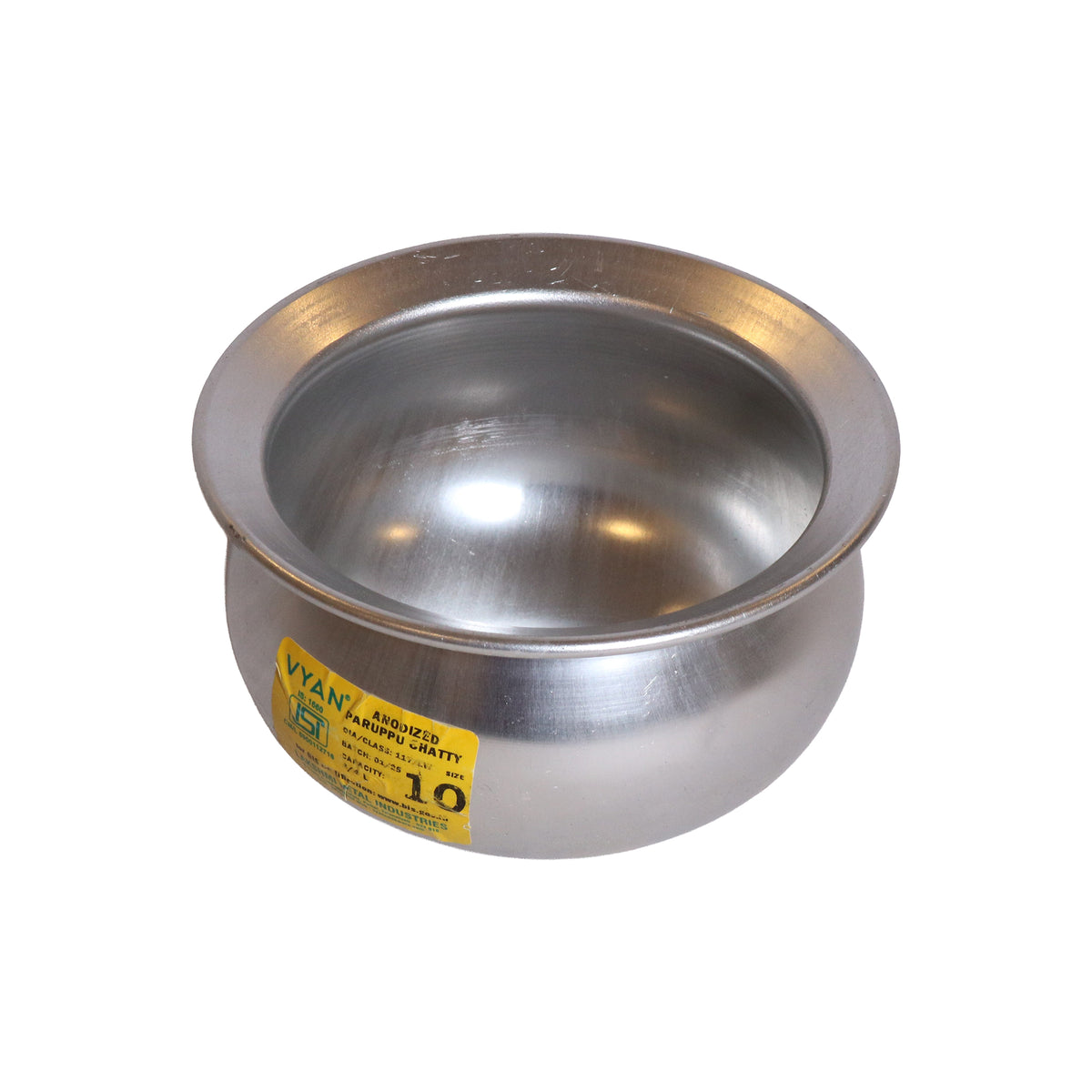 Aluminum Paruppu Chetty Cooking Pot, image 2