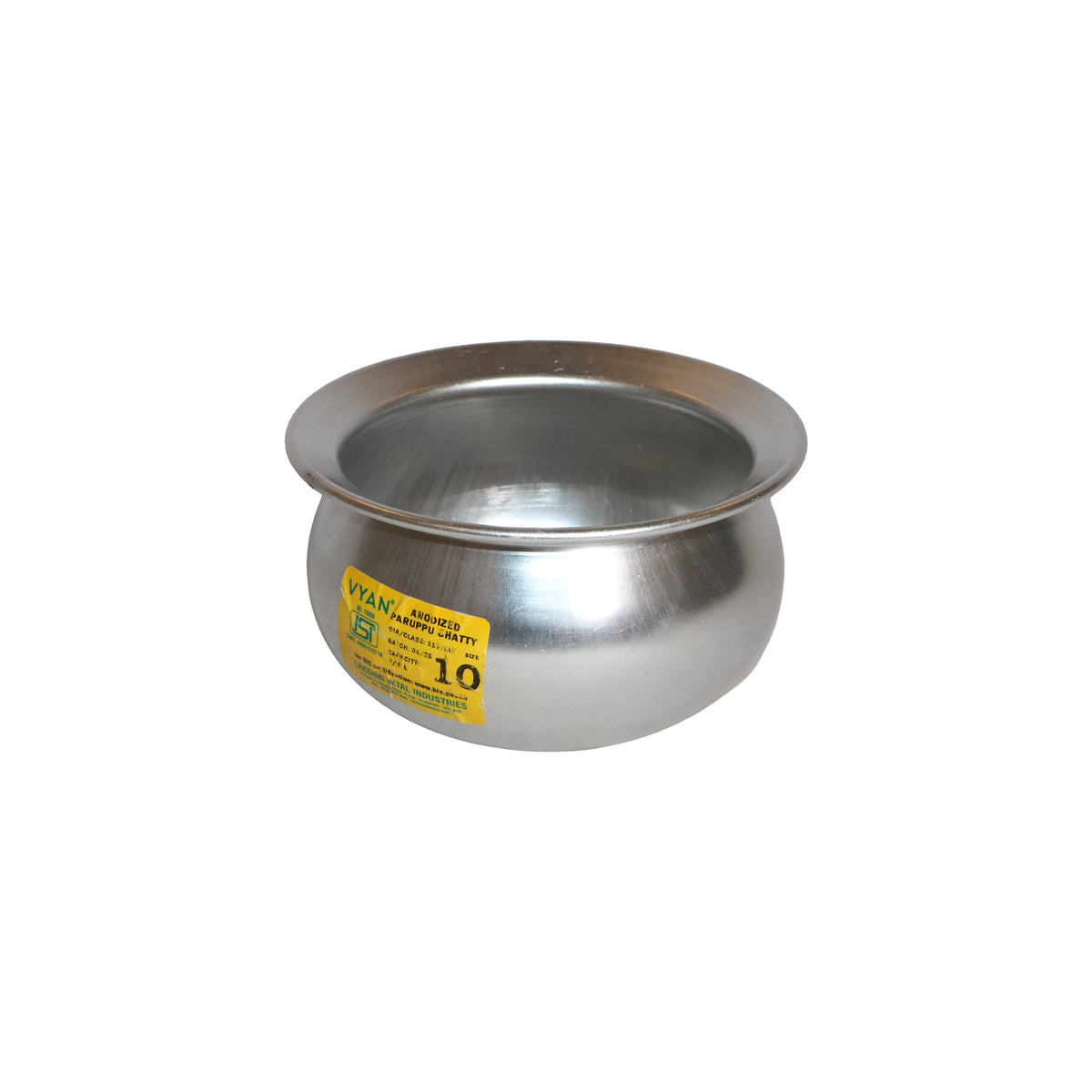 Aluminum Paruppu Chetty Cooking Pot, image 3