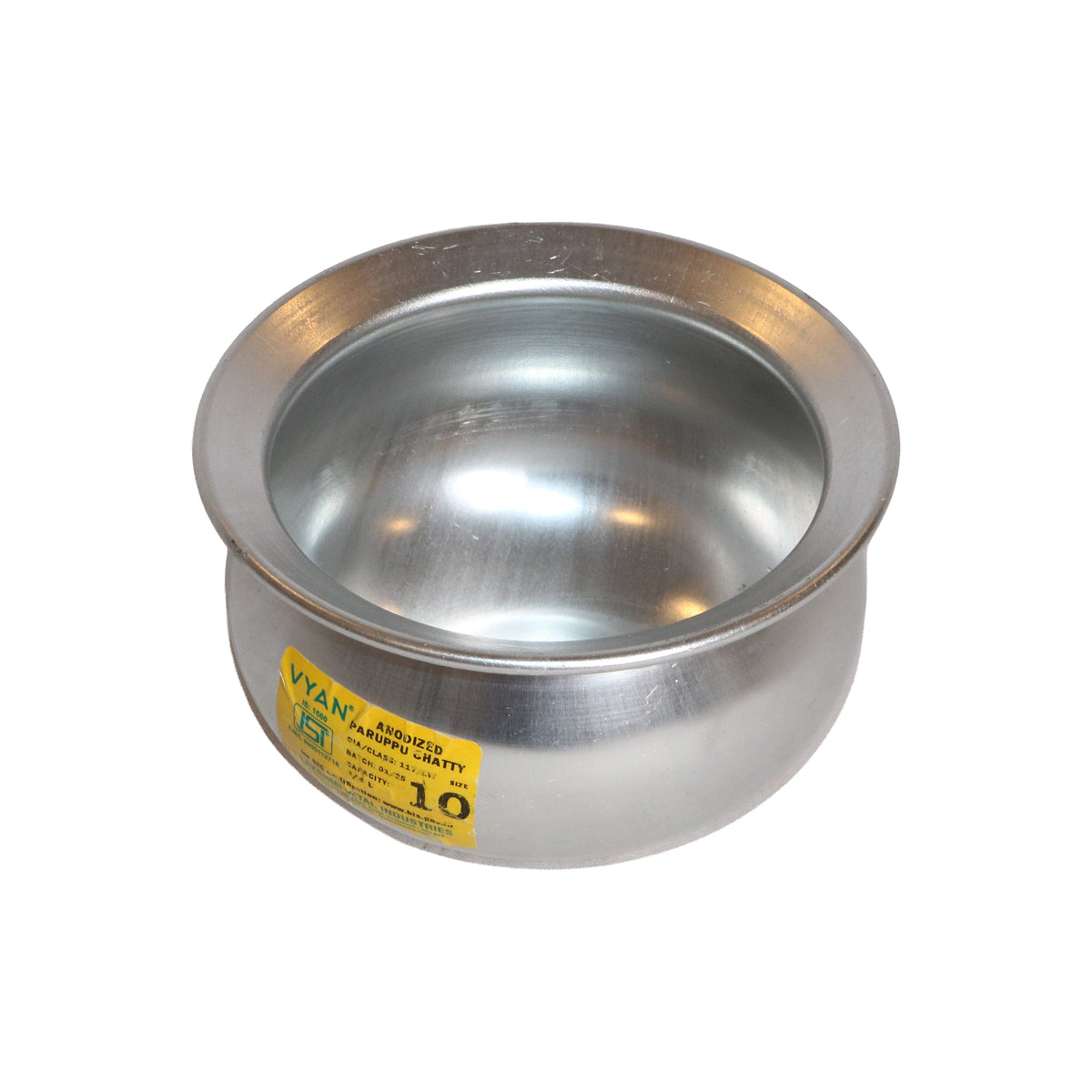 Aluminum Paruppu Chetty Cooking Pot, image 5