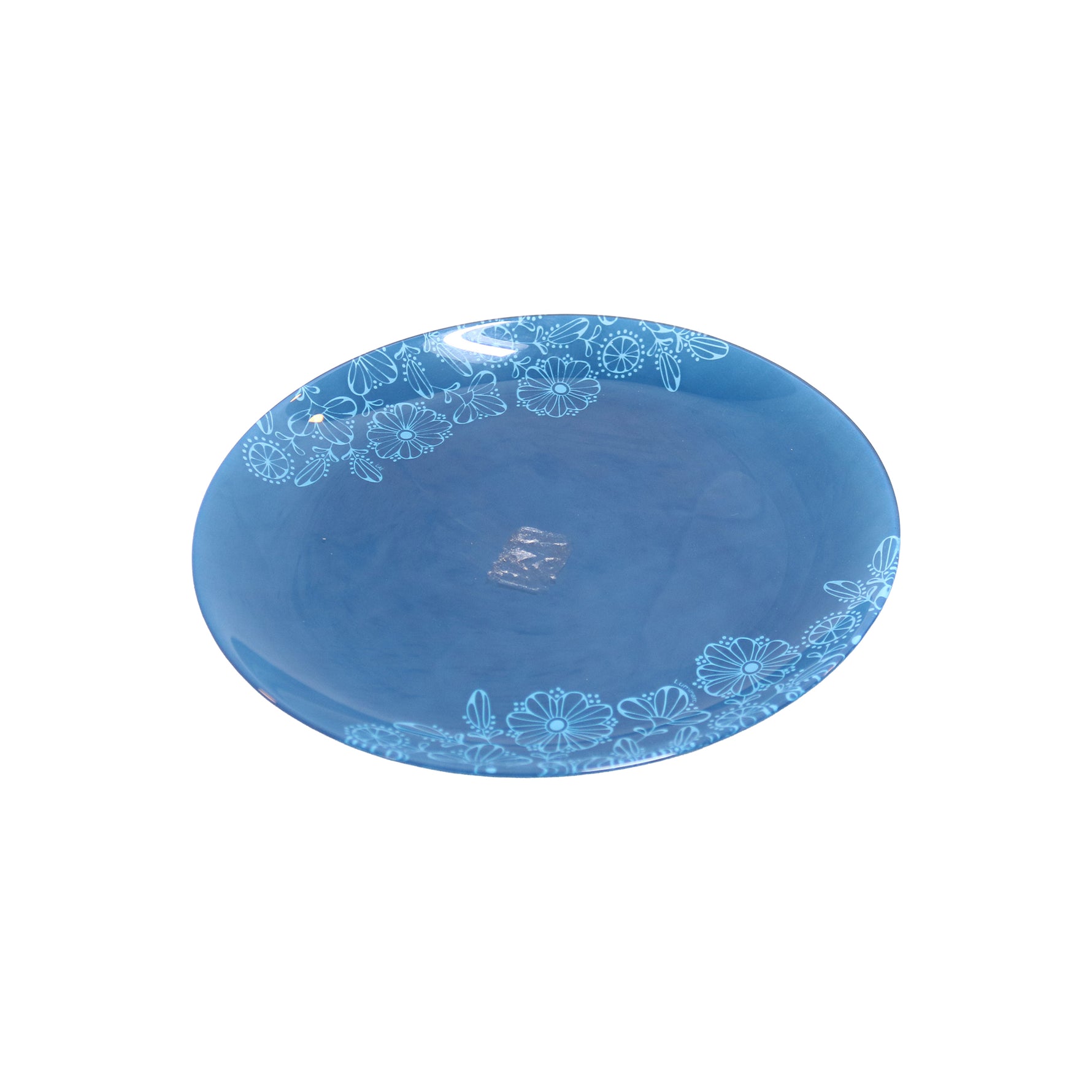 Blue Glass Plate, image 2