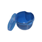 Blue Plastic Bowl with Snap-On Lid, image 3