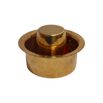 Brass Coffee Dabara & Glass Set, image 1