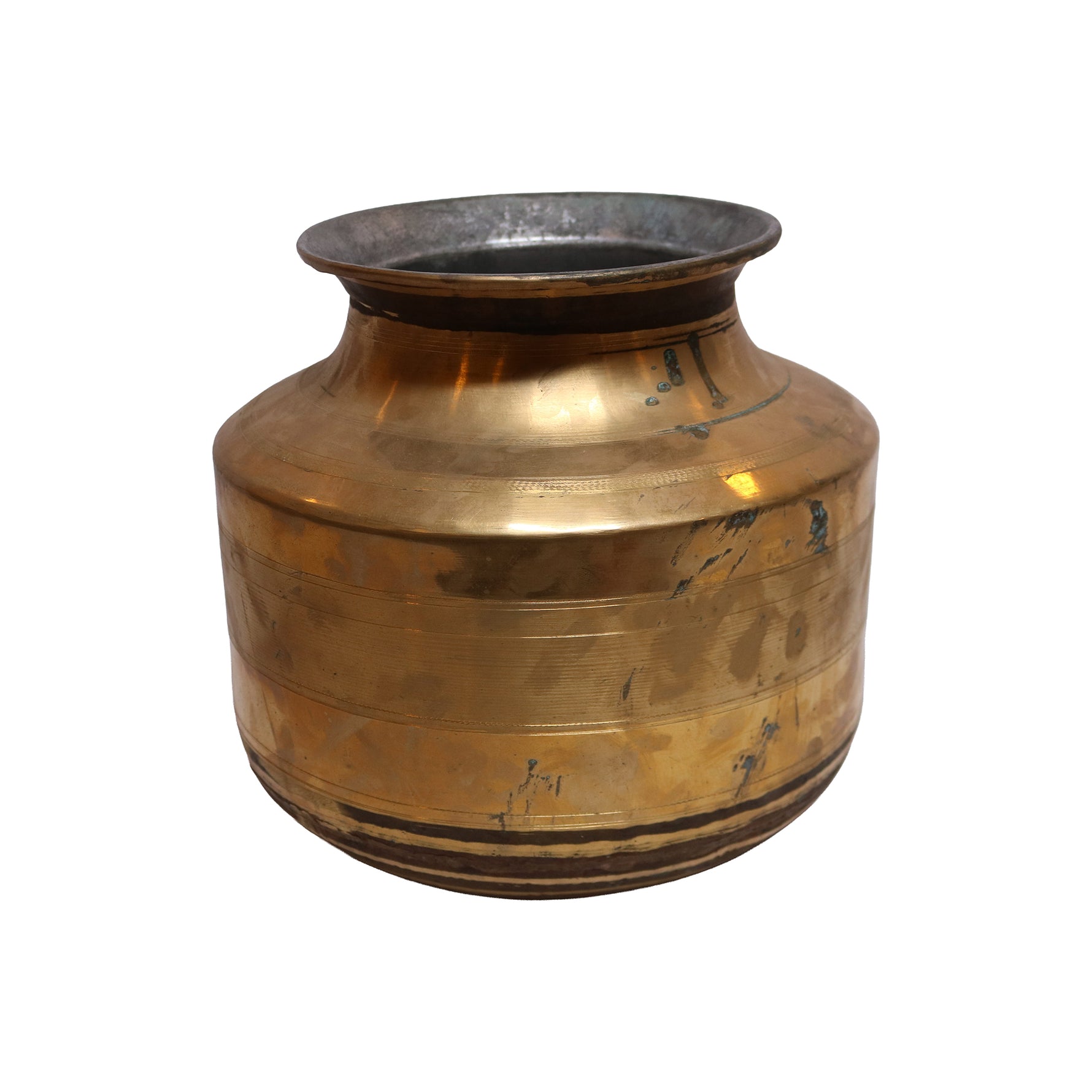 Brass Deksha Pot, image 1