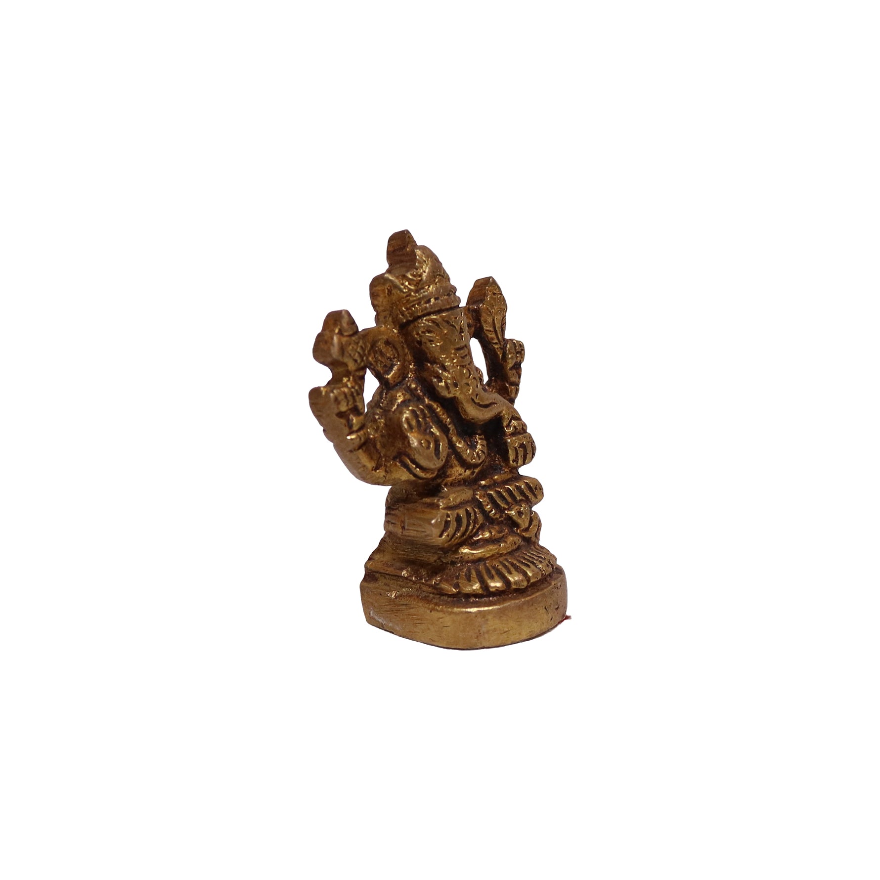 Brass Ganesha Vigraham, image 3