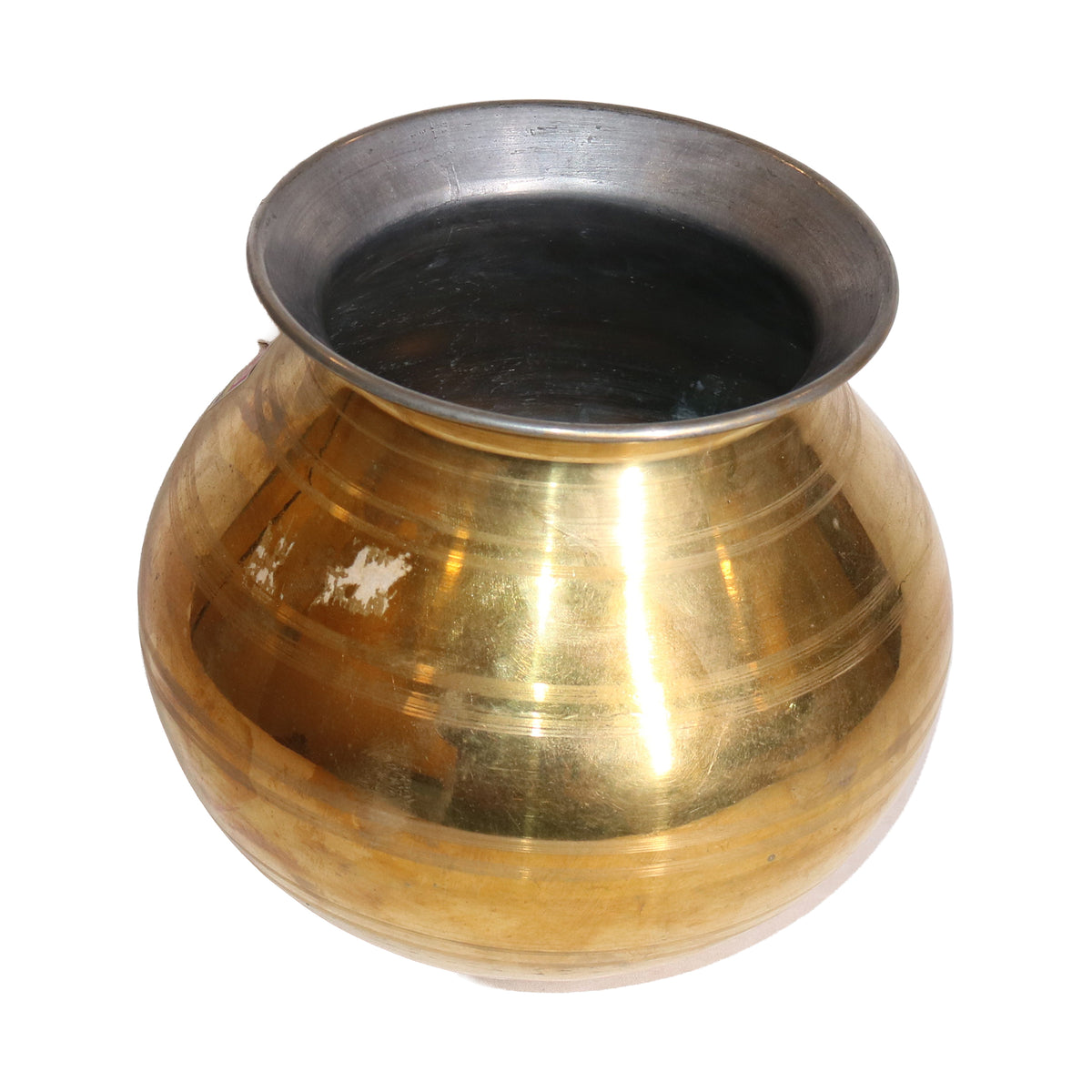 Brass Gundu Vava Pot, image 2