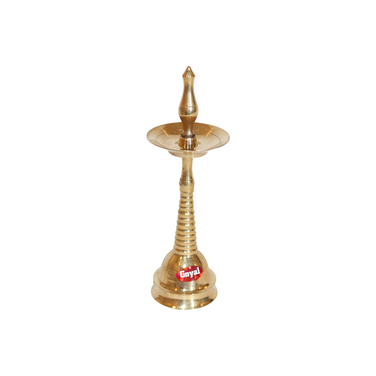 Brass Kerala Kuthu Vilaku Oil Lamp, image 2