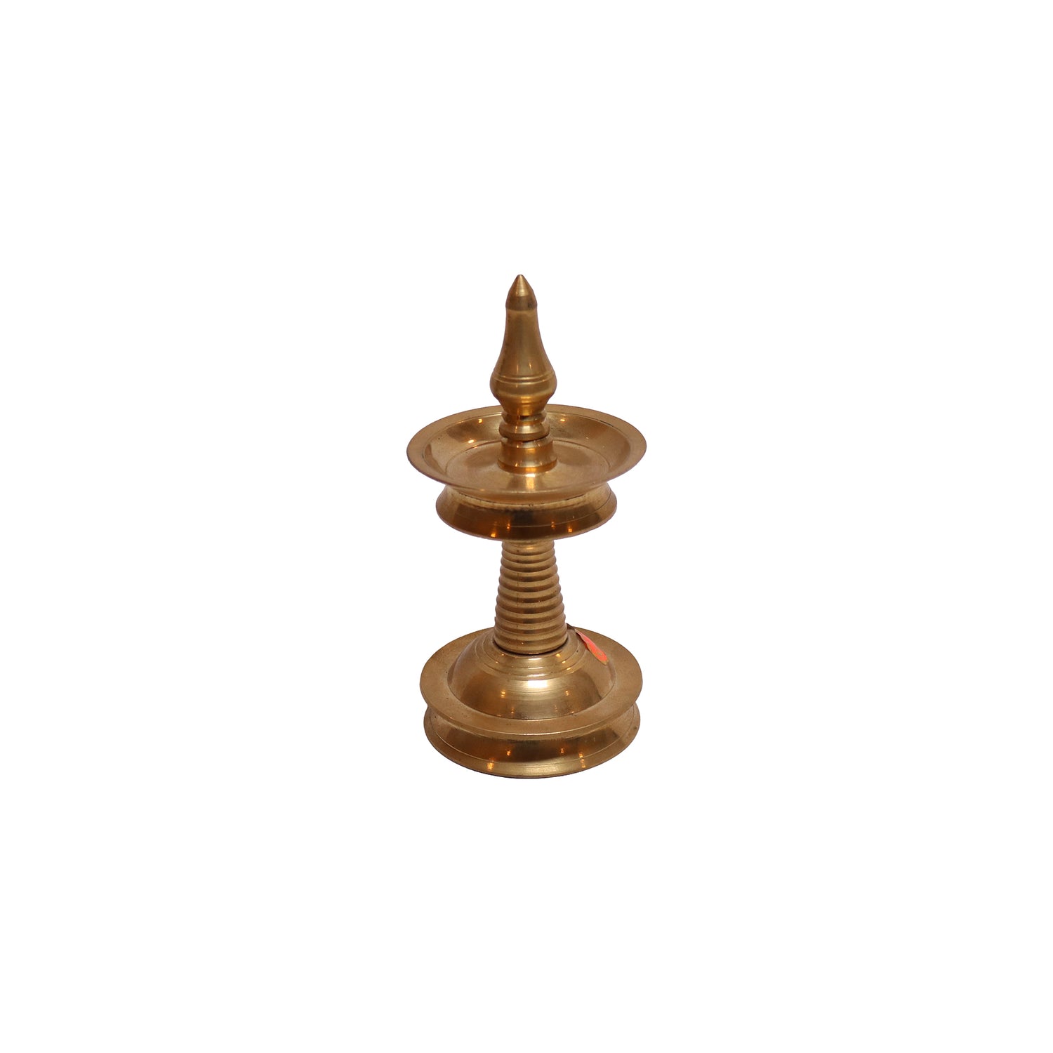 Brass Kerala Kuthu Vilaku Oil Lamp, image 1
