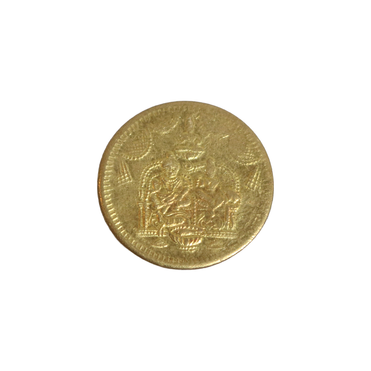 Brass Kubera Coin, image 1