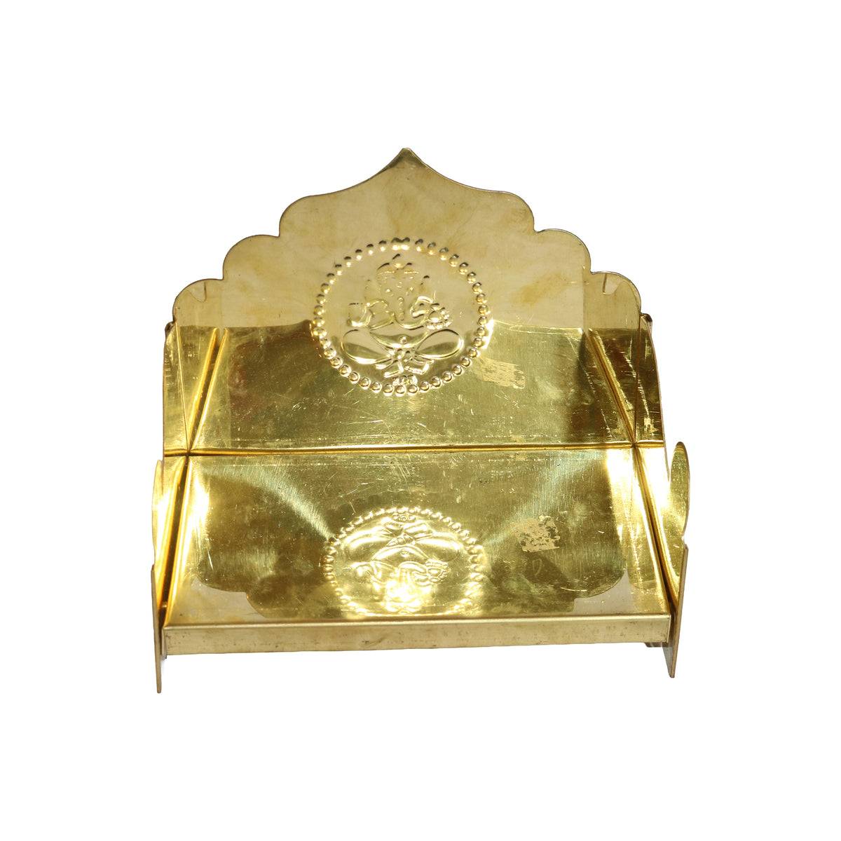 Brass Pillayar Manai, image 2