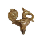 Brass Rooster Lamp Finial, image 1