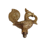 Brass Rooster Lamp Finial, image 2