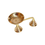 Brass Thoopakal Oil Lamp, image 2