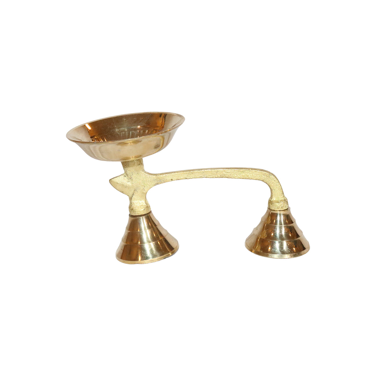Brass Thoopakal Oil Lamp, image 3