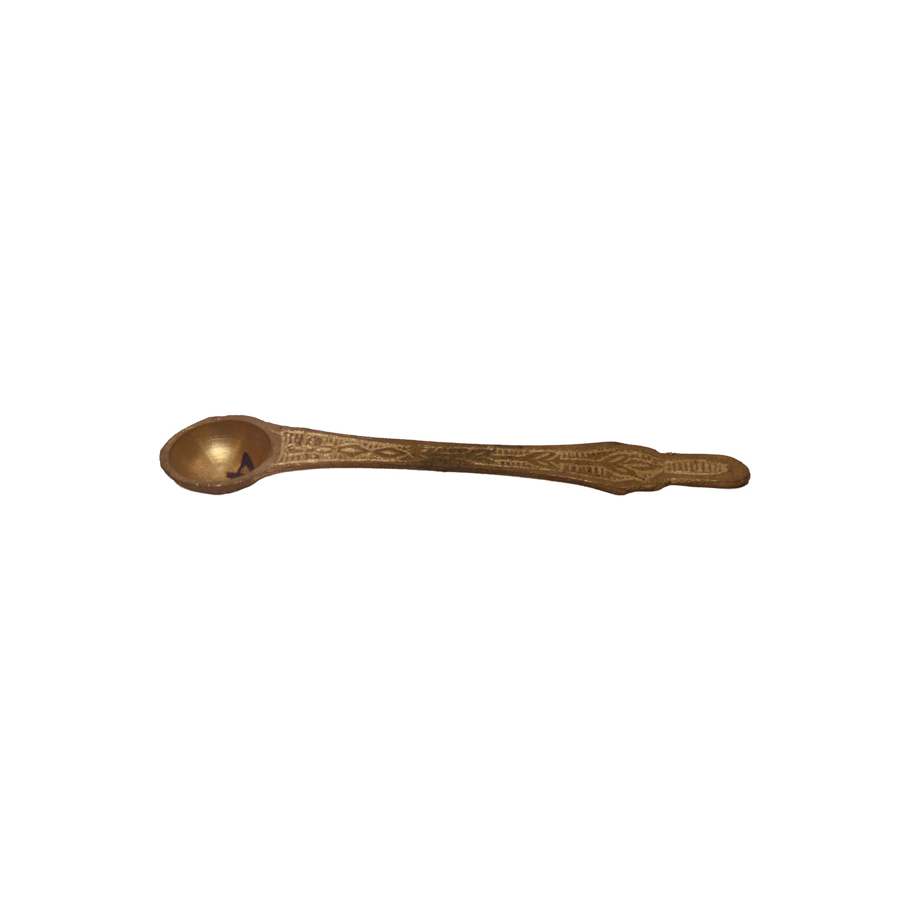 Brass Uthrani Spoon, image 1