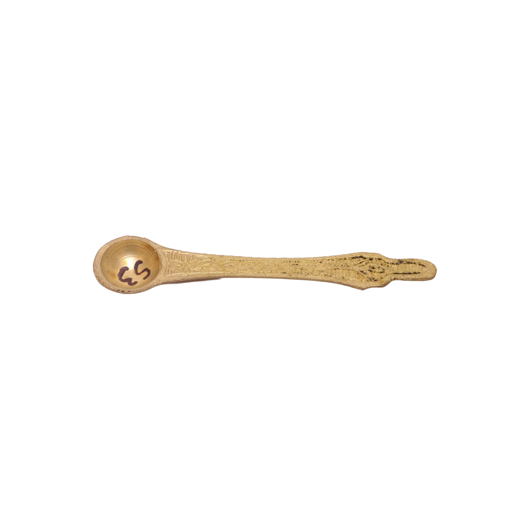 Brass Uthrani Spoon, image 2