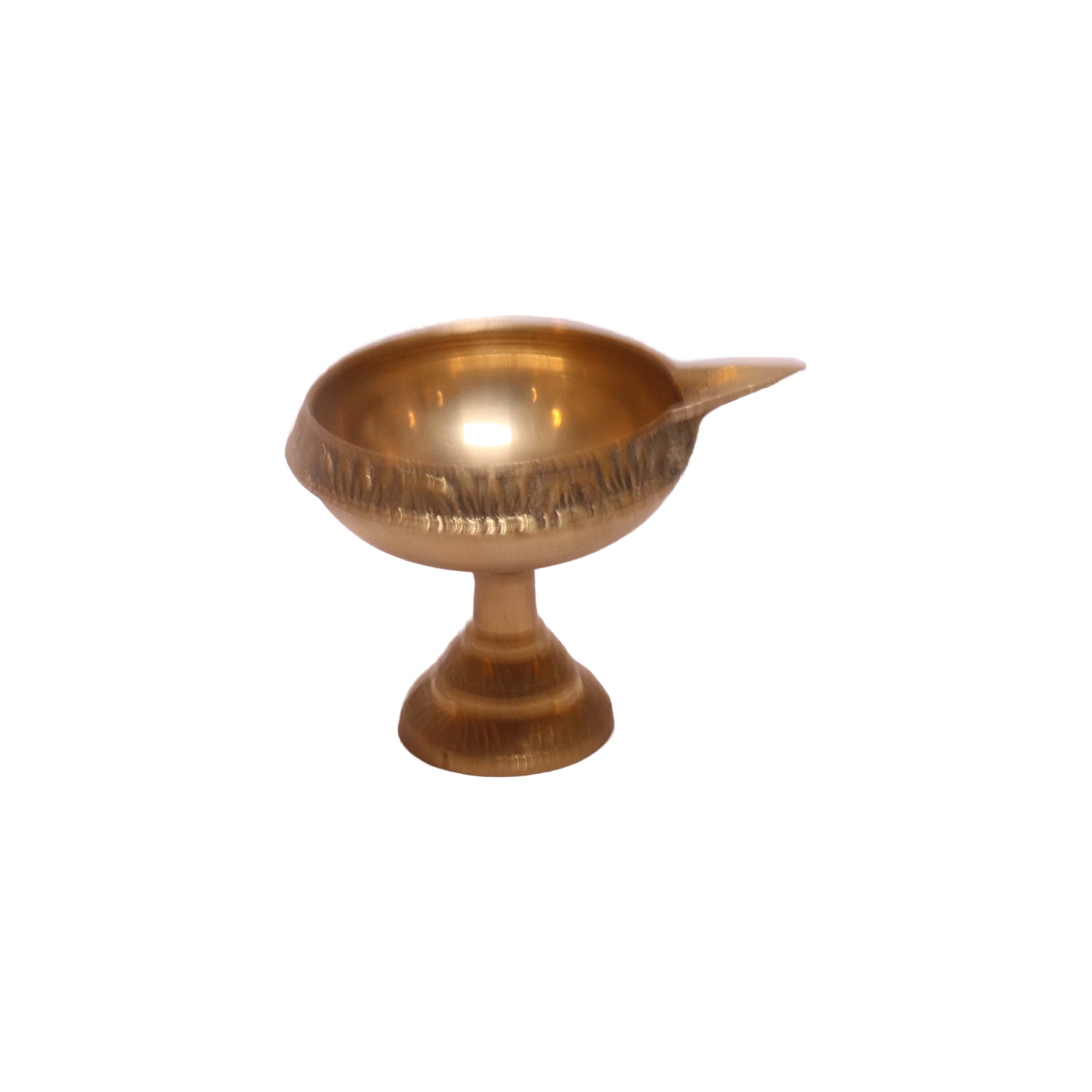 Brass Vilakku Oil Lamp, image 1