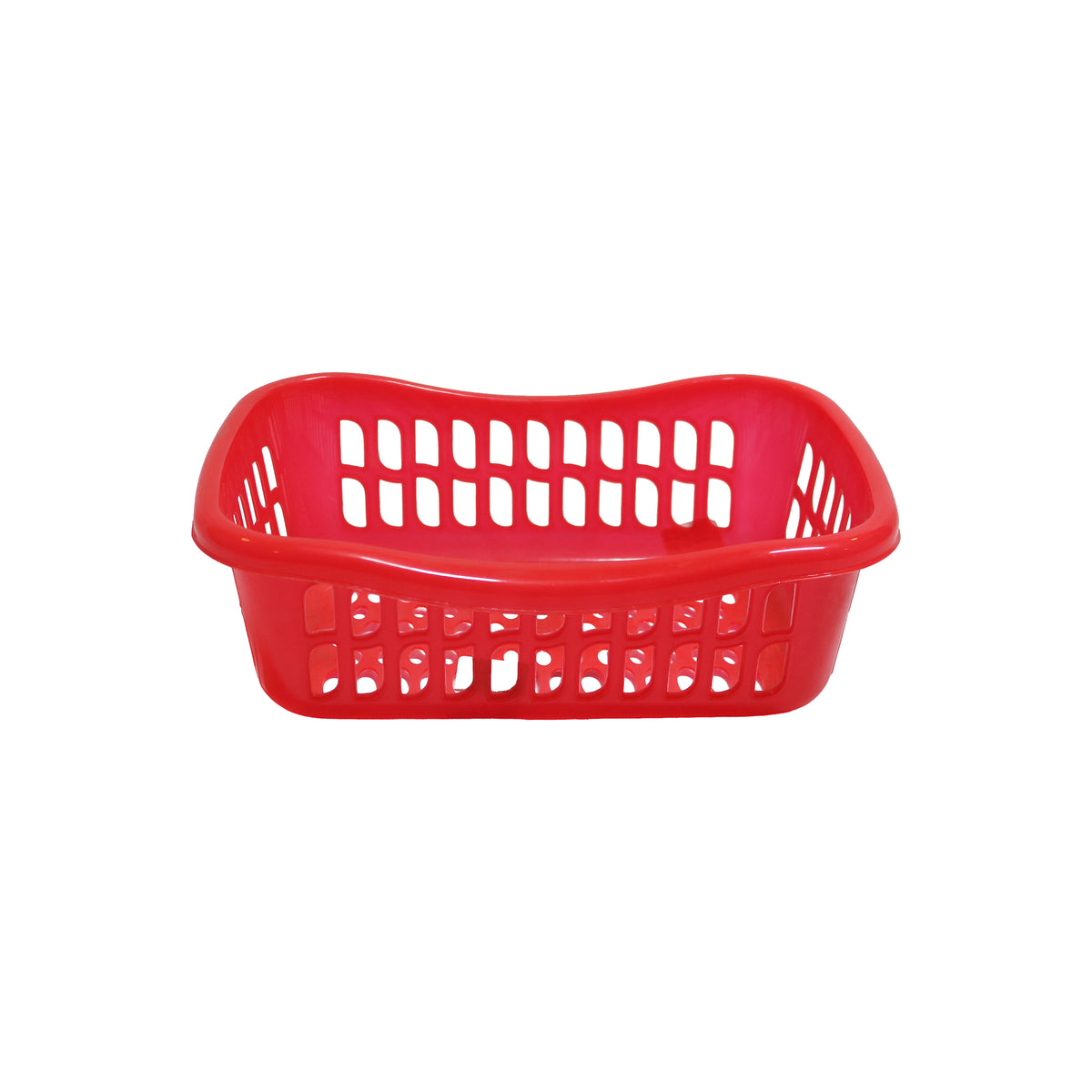 Brio Red Plastic Storage Basket, image 2