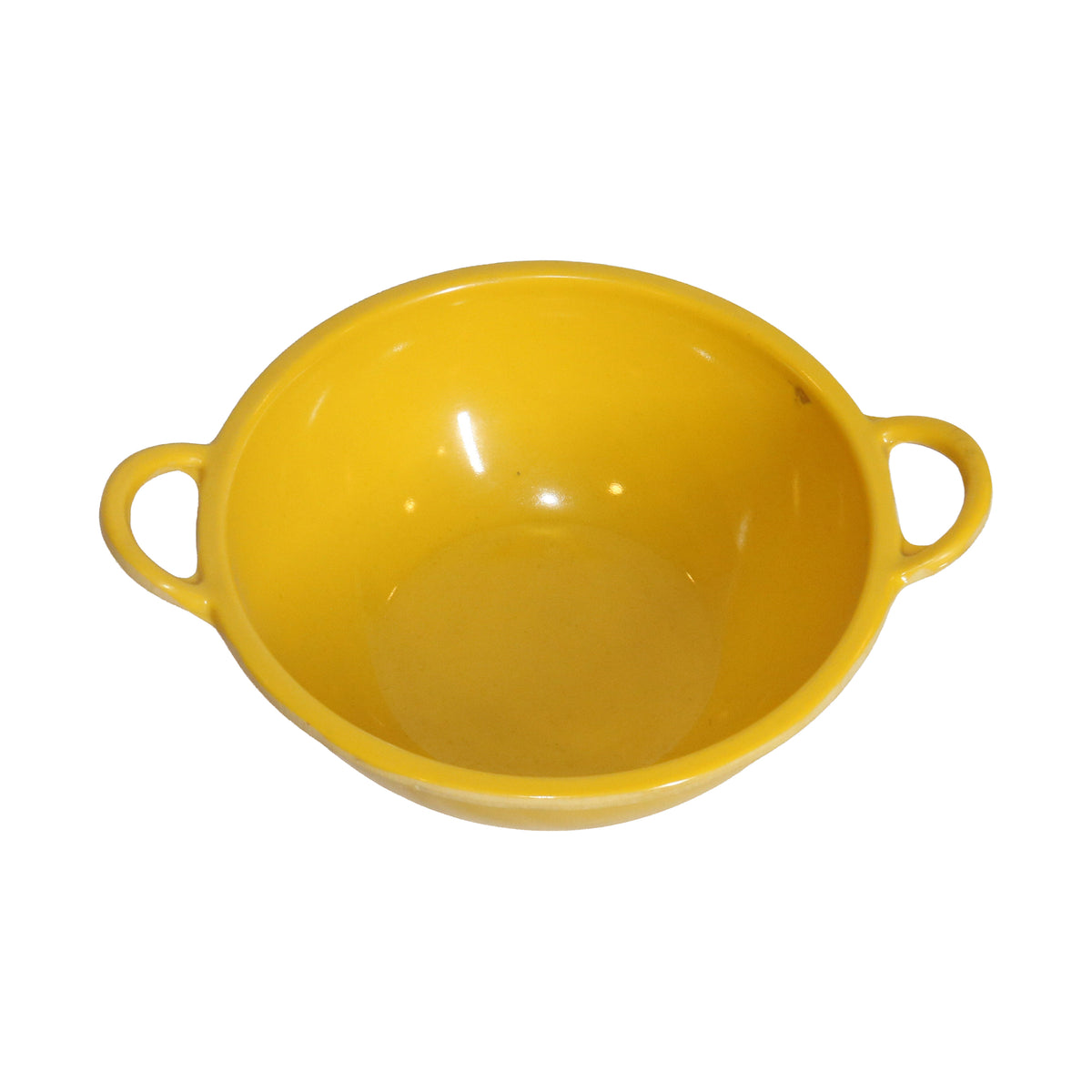 Ceramic Kadai Small Round Bowl with Loop Handles, image 2
