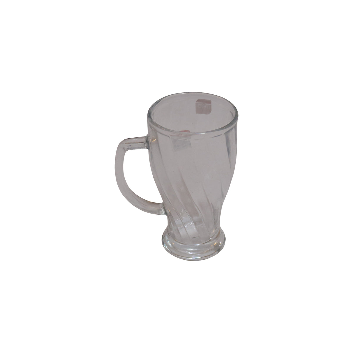 Clear Glass Beer Mug, image 1