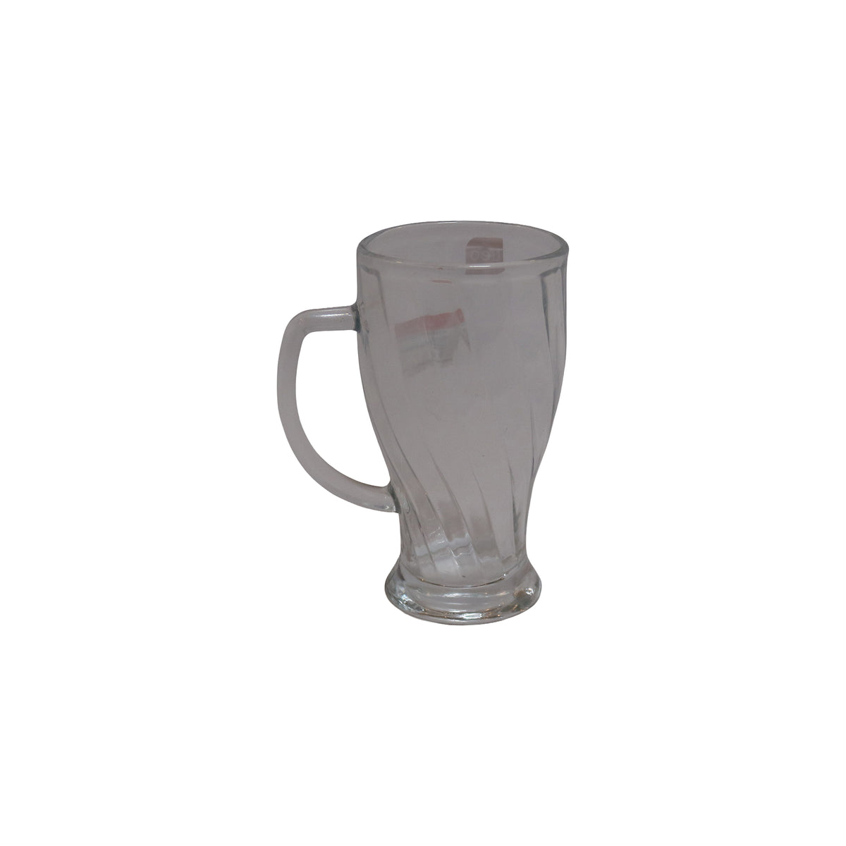 Clear Glass Beer Mug, image 2