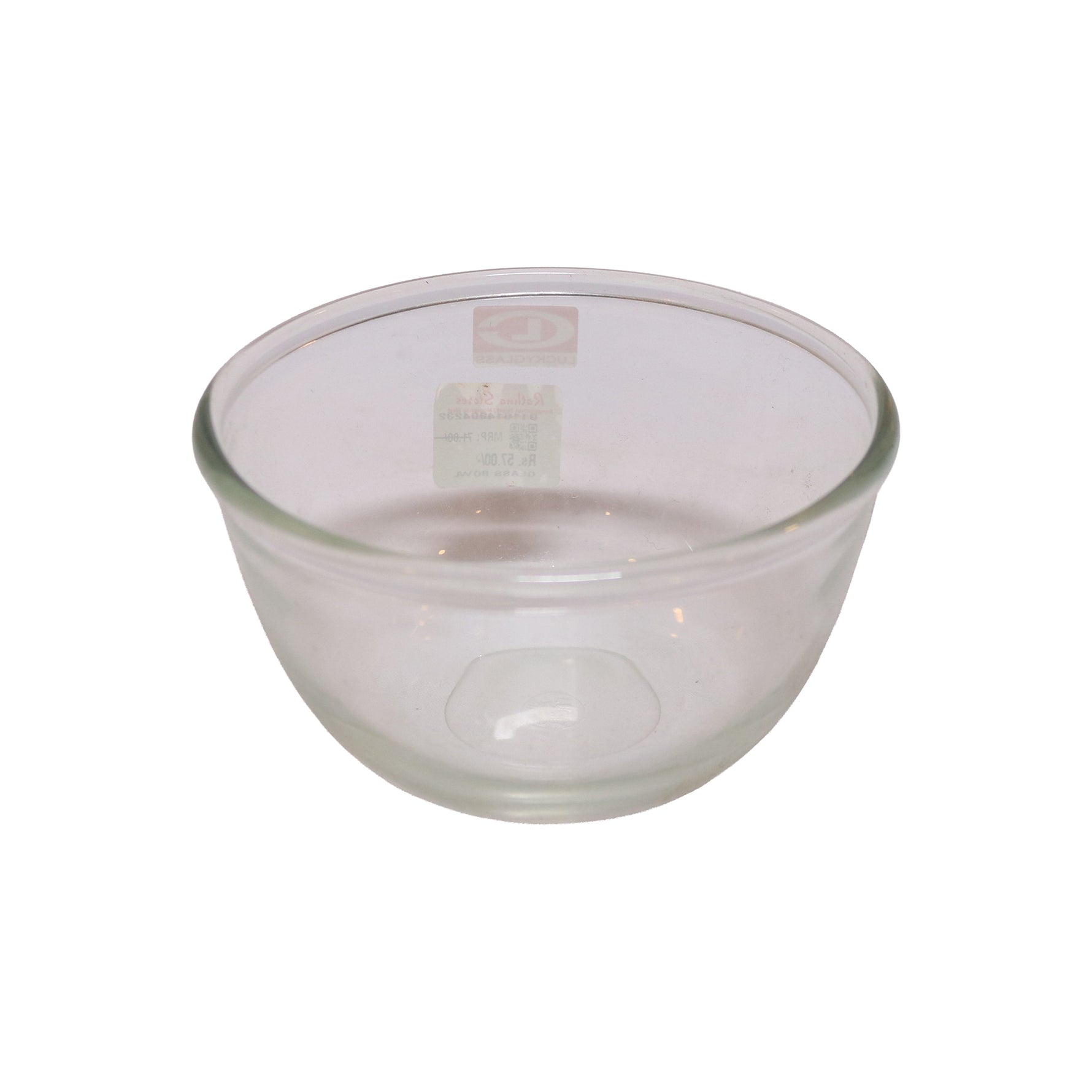 Clear Glass Bowl, image 1