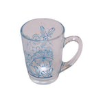 Clear Glass Tumbler with Curved Handle, image 3
