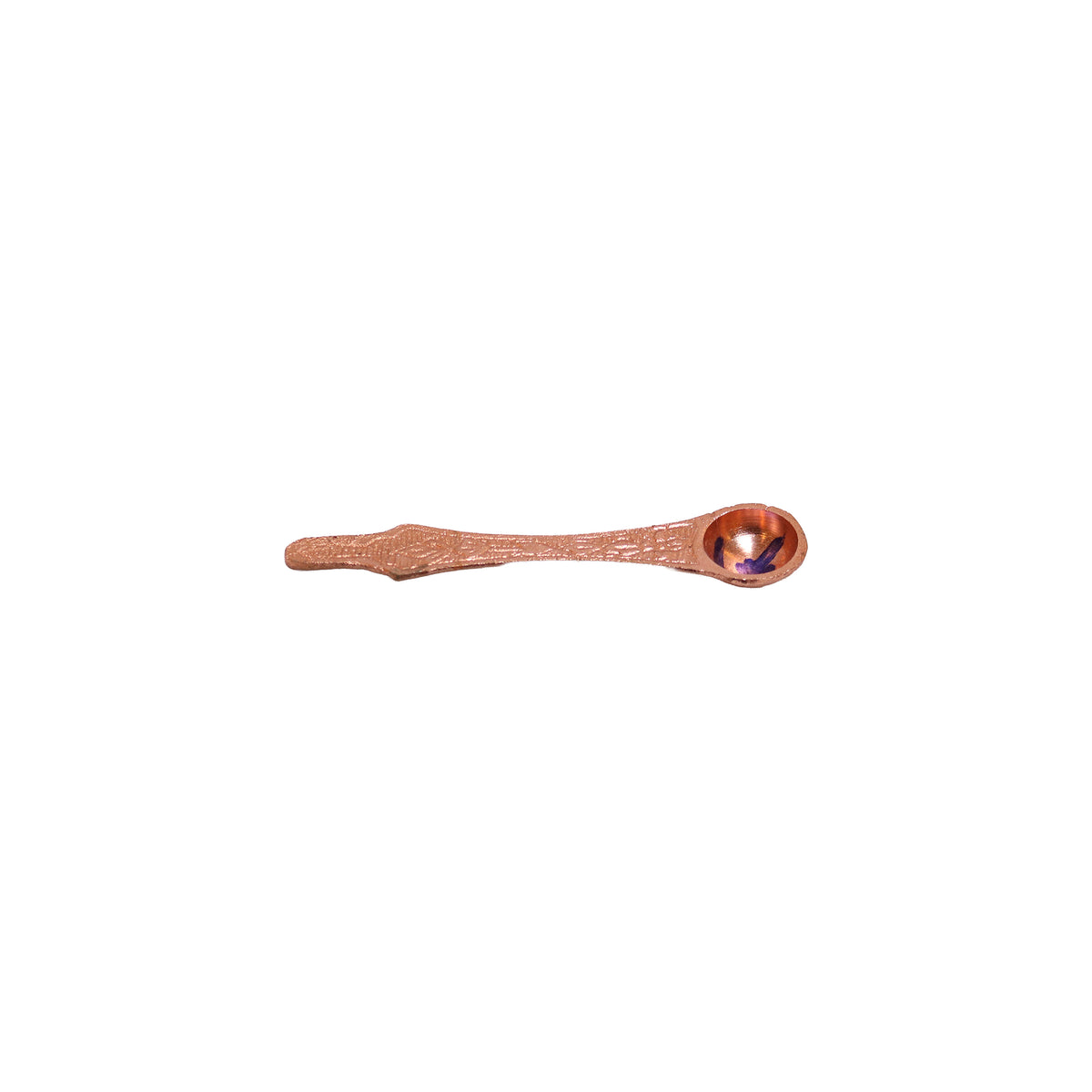 Copper Uthrani Spoon, image 1