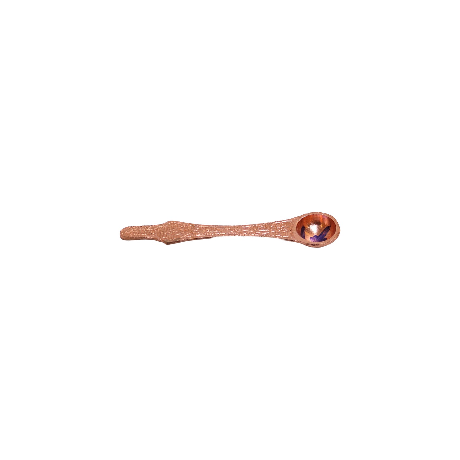 Copper Uthrani Spoon, image 1
