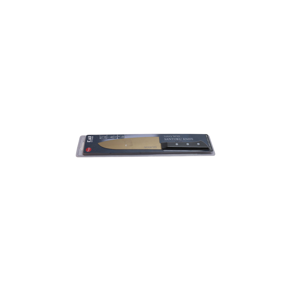 Gold Santoku Knife 145mm, image 1
