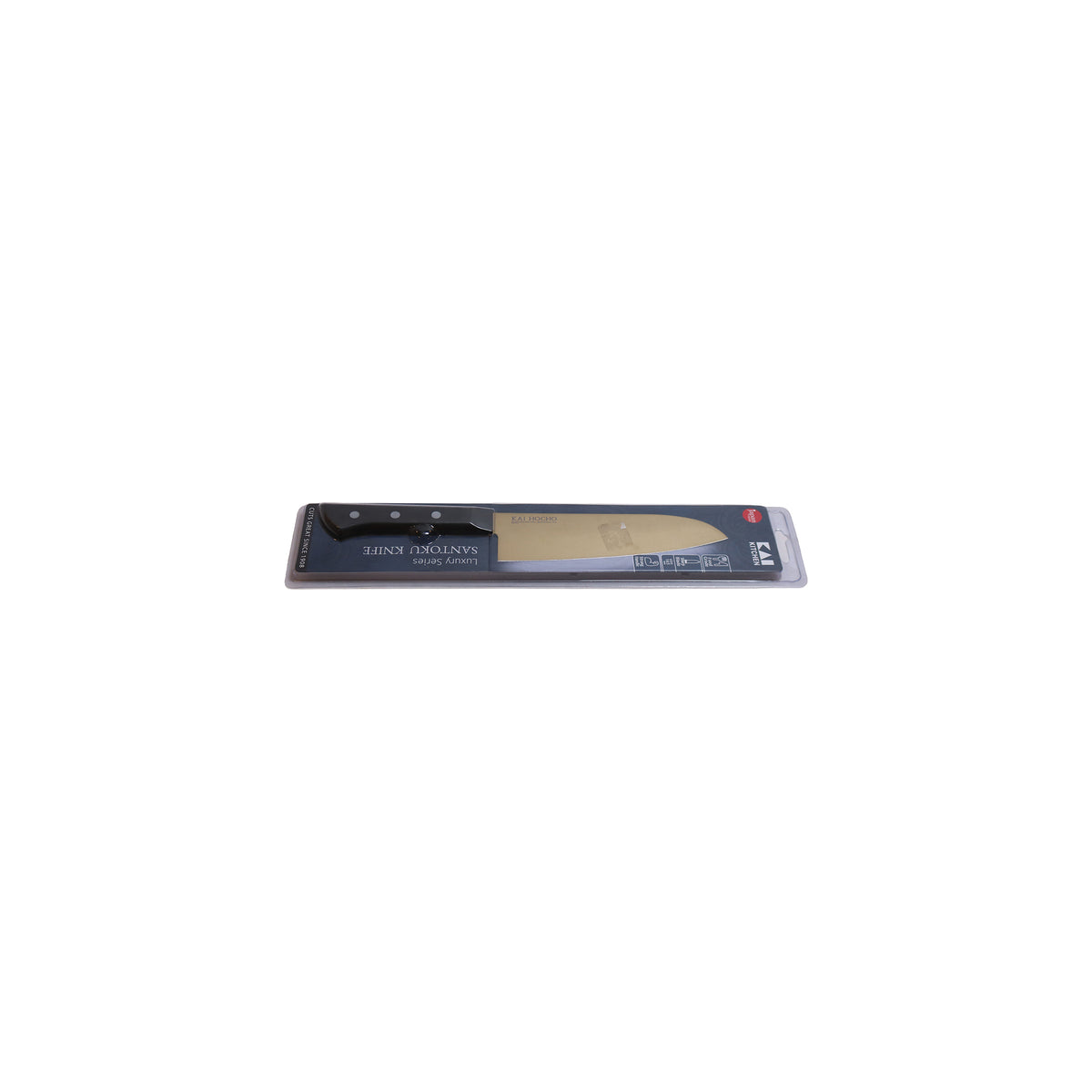 Gold Santoku Knife 145mm, image 2