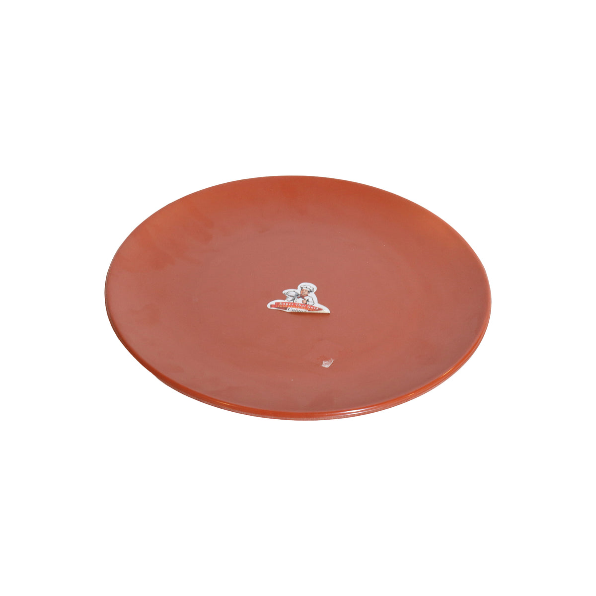 Melamine Fiber Dinner Plate with Chef Design, image 1