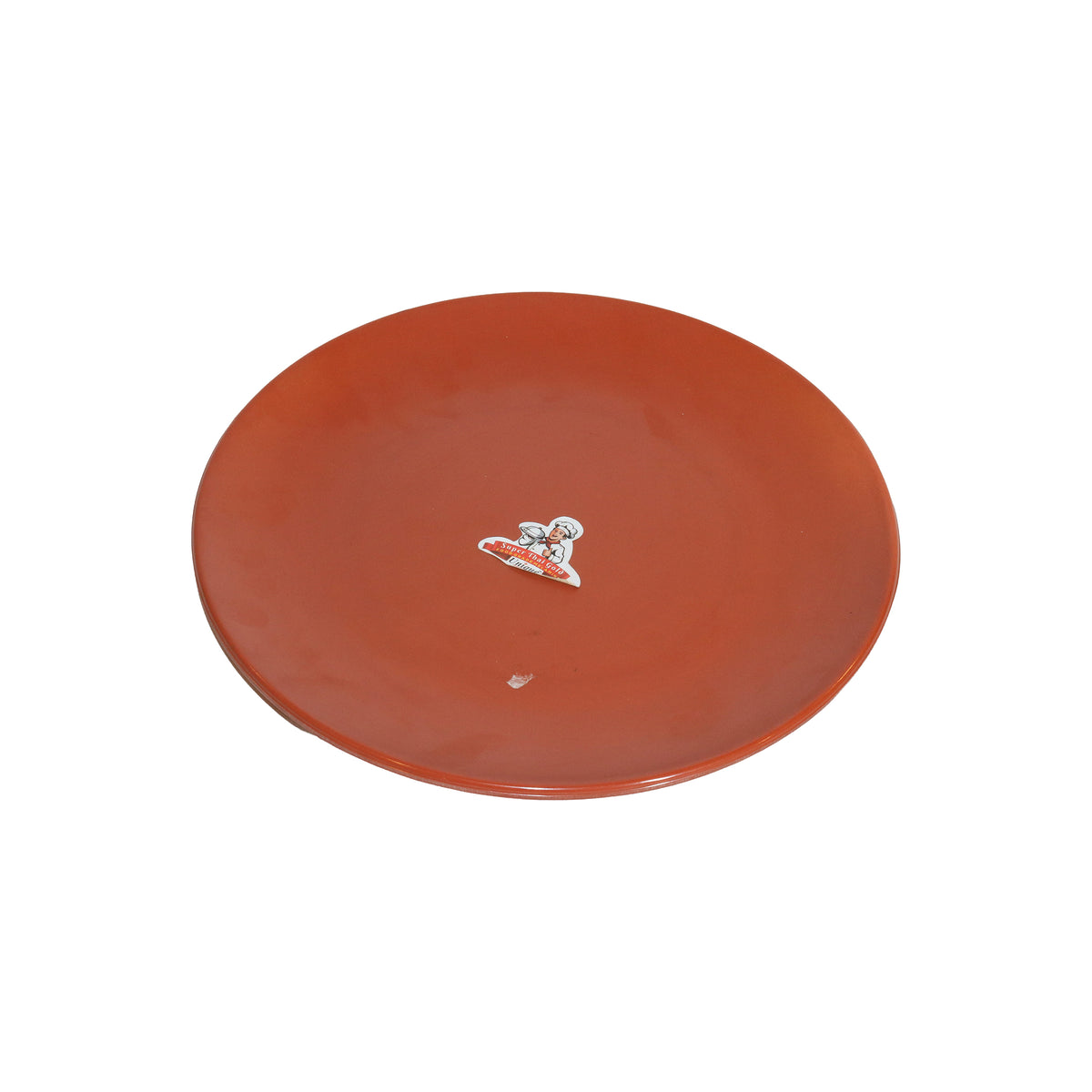 Melamine Fiber Dinner Plate with Chef Design, image 2