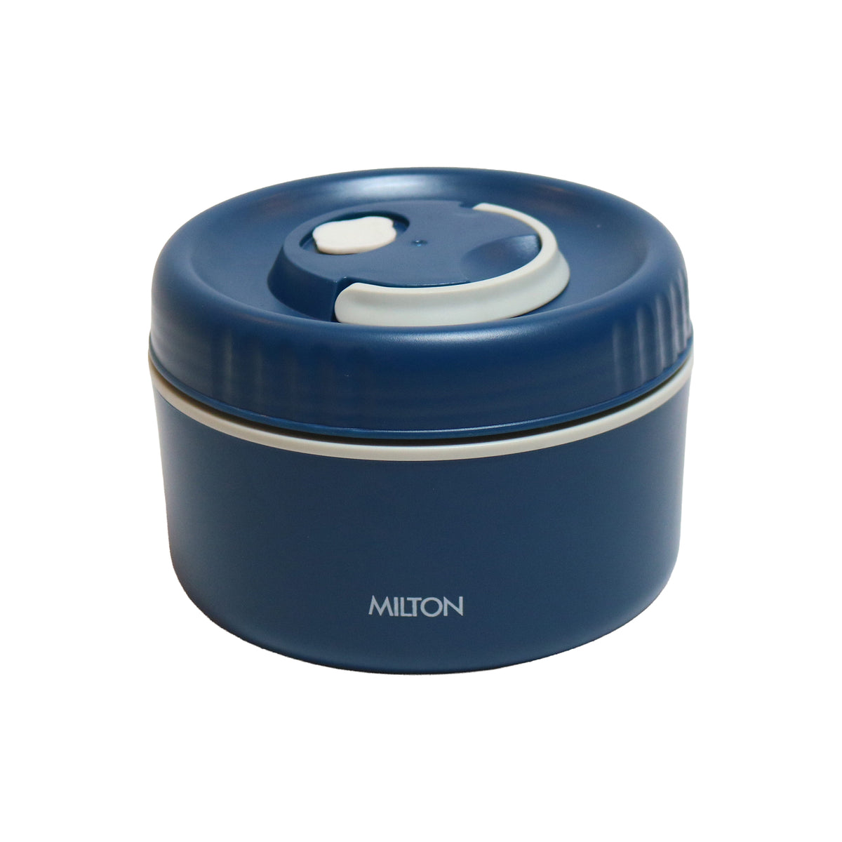 Milton Dark Blue Plastic Tumbler with Folding Handle Lid, image 1