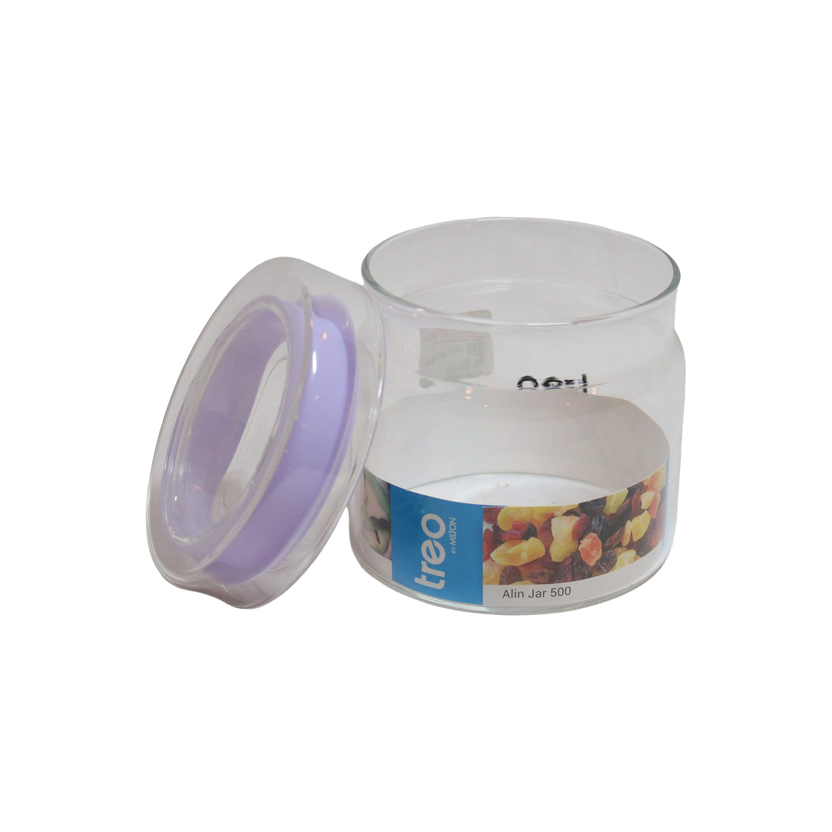 Milton Glass Storage Jar, image 1