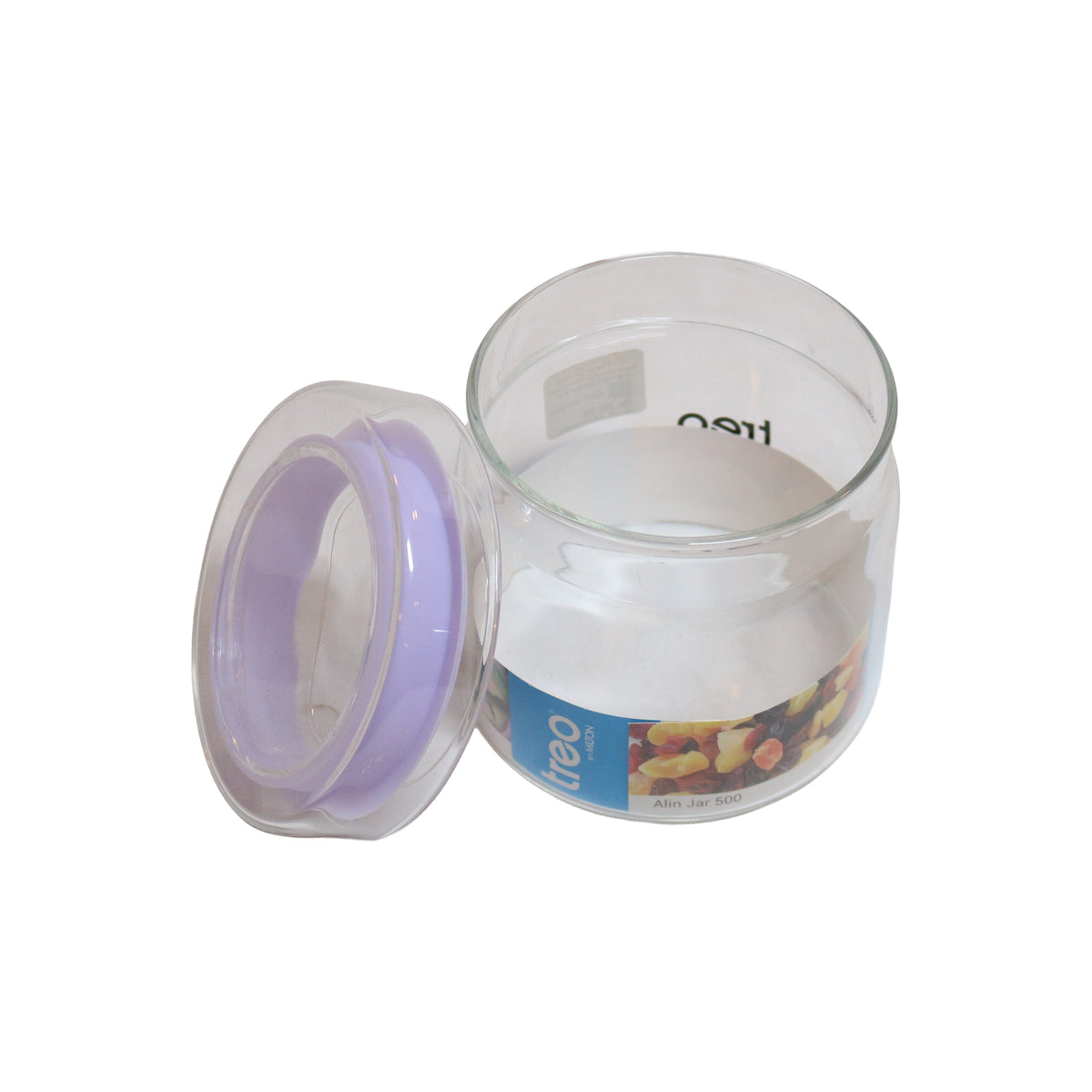 Milton Glass Storage Jar, image 2