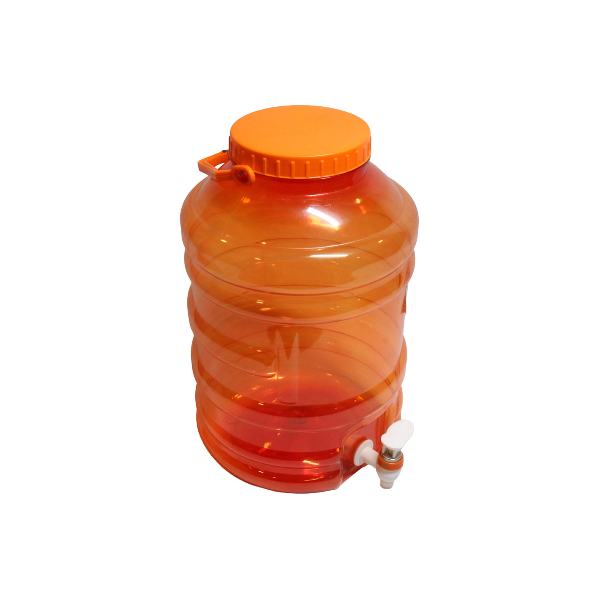 Orange PET Water Container, image 2