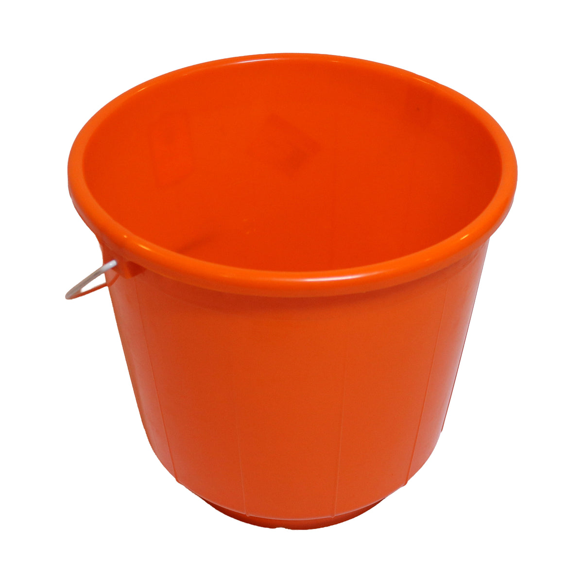 Orange Plastic Bucket, image 2