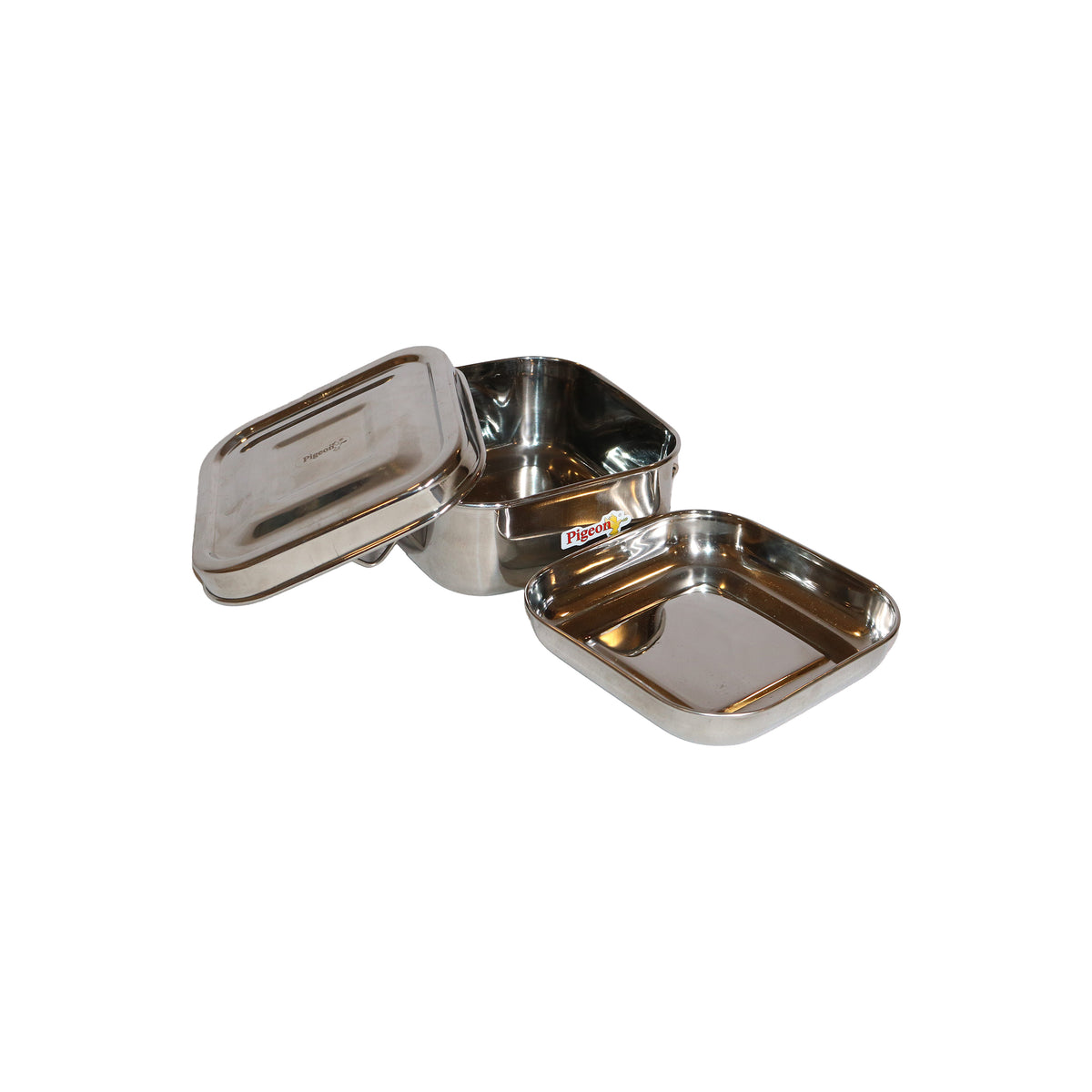 Pigeon Stainless Steel Lunch Box, image 1